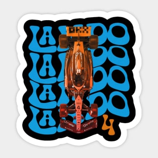 Lando Norris Reapeat Sticker